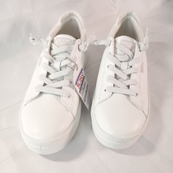 Skechers D’vine Sky-Main Step Sneakers Women’s 10 White Memory Foam Comfort - Picture 3 of 8